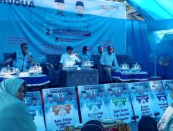 Ketua Tokoh Pemuda Kampanyekan Asr-Hugua di Kec Lalolae Koltim
