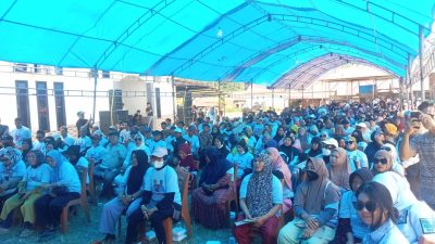 Kampanye ASR-Hugua Cagub dan Cawagub di Konut Berjalan Aman dan Kondusif