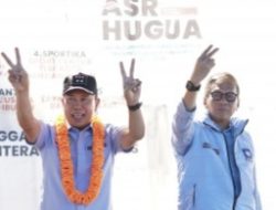 Ketua DPW PAN Sultra AbdurRahman Shaleh Kampanyekan Asr-Hugua di Koltim