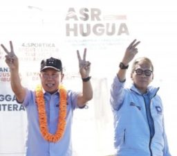 Ketua DPW PAN Sultra AbdurRahman Shaleh Kampanyekan Asr-Hugua di Koltim