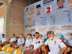 Kader DPC Gerindra Koltim Hadir Kampanyekan Asr-Hugua di Kecamatan Ladongi