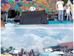 Vokalis band Tipe-X Ajak Warga Kolaka Pilih ASR-HUGUA Cagub dan Cawagub Sultra