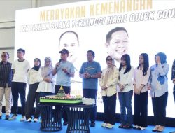 ASR-HUGUA Unggul Kemenangan Versi Quick Count