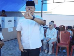 ASR datang di TPS 16 di Andonohu Kota Kendari