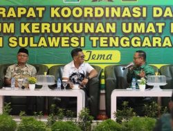 *Rakorda FKUB Sultra, Wadir Intelkam Bawakan Materi Merajut Nasionalisme dan Merawat Kebhinekaan Pasca Pilkada 2024*