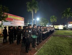 *Ciptakan Situasi Kondusif, Satgas Operasi Mantap Praja Polda Sultra 2024 Gelar Patroli Skala Besar*