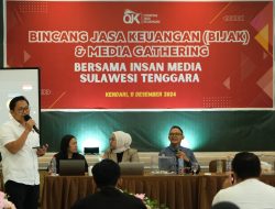 Dukung Asta Cita Presiden RI Subdit V Tipidsiber Ditreskrimsus Polda Sultra Bahas Masalah Judi Online Bersama OJK