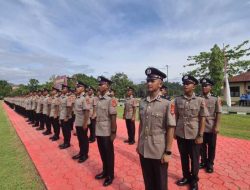 Wakapolda Sultra Pimpin Penutupan Pendidikan Bintara Polri Gelombang II Tahun 2024*