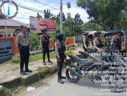 Satgas OMP Polda Sultra Rutin Laksanakan Patroli di Kantor KPU dan Bawaslu Pasca Rekapitulasi Perhitungan Suara Pilkada 2024