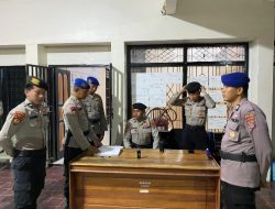 Pengamanan Natal dan Tahun Baru, Polresta Kendari Gelar Apel Patroli Gabungan Skala Besar