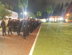 Polresta Kendari Gelar Patroli Gabungan Skala Besar untuk Ciptakan Kondisi Aman