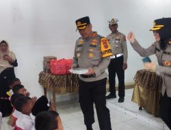Polresta Kendari Bagikan Makanan Bergizi Gratis di TK Kemala Bhayangkara 25