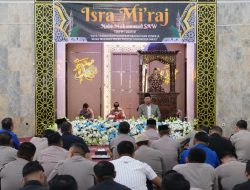 Polda Sultra Gelar Peringatan Isra Mi’raj 1446 H/2025 M untuk Tingkatkan Kualitas Ibadah dan Kinerja