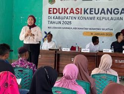 AWAL TAHUN 2025 OJK EDUKASI 3 KABUPATEN DI SULAWESI TENGGARA