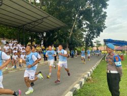 120 Calon Peserta Seleksi SIP Angkatan 54 Polda Sultra Ikuti Uji Kesamaptaan Jasmani dan Bela Diri Polri