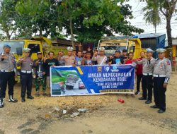 Operasi Keselamatan Anoa 2025: Polisi Lakukan Penindakan dan Teguran di Jalan Kol. H. Abd. Hamid