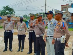 Satgas Preemtif Ops Keselamatan Anoa 2025 Polda Sultra Sosialisasikan Keselamatan Lalu Lintas