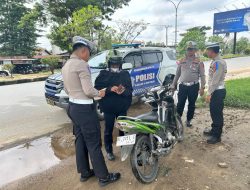 Operasi Keselamatan Anoa 2025: Polisi Lakukan Penindakan dan Teguran di Jalan M.T. Haryono