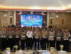 Ditlantas Polda Sultra Bersama Bid Propam Berikan Pelatihan Keselamatan Berkendara Kepada Personel