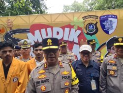 Polda Sultra Gelar Mudik Gratis, Dilepas Langsung Kapolda di Universitas Halu Oleo