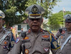 Puluhan Kendaraan Terjaring Razia Ditlantas Polda Sultra di Depan RS Bhayangkara
