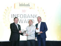 Bank Sultra Raih 3 Penghargaan Bergengsi di 30th Infobank Banking Appreciation 2025