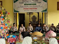 Polres Wakatobi gelar Peringatan Maulid Nabi Muhammad di Masjid Ar-Raudah Wakatobi