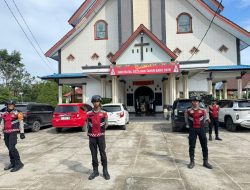 Ditsamapta Polda Sultra Gelar KRYD Pengamanan Natal 2025, Situasi Ibadah Gereja Kondusif