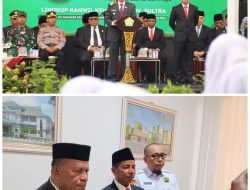 Kemenag Sultra Gelar Upacara Hari Amal Bhakti Yang Ke-80 Dengan Tema:  Umat Rukun dan Sinergi, Indonesia Damai dan Maju