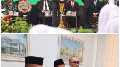 Kemenag Sultra Gelar Upacara Hari Amal Bhakti Yang Ke-80 Dengan Tema:  Umat Rukun dan Sinergi, Indonesia Damai dan Maju