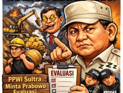 Tambang Ilegal Merajalela di Hutan Lindung, PPWI Sultra Tantang Presiden Prabowo Evaluasi Satgas PKH