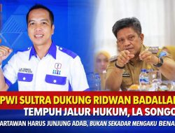 PPWI Sultra Dukung Ridwan Badallah Tempuh Jalur Hukum, La Songo: Wartawan Harus Junjung Adab, Bukan Sekadar Mengaku Paling Benar