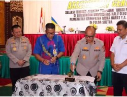 Polda Sultra dan Universitas Halu Oleo Jalin Kerja Sama Assessment Center Polri Tahun 2026
