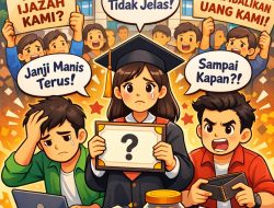 Di duga Hanya Janji Manis Terus Hingga Tak Kunjung Direalisasikan Sejumlah Mahasiswa STIMIK Bina Bangsa Kendari Sangat Kecewa