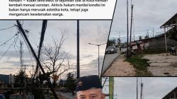 Kabel Semrawut di Kendari Disorot Keras, Aktivis Hukum Peringatkan Ancaman Maut di Tengah Kota
