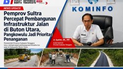 Pemprov Sultra Percepat Pembangunan Infrastruktur Jalan di Buton Utara, Pangkowulu Jadi Prioritas Penanganan