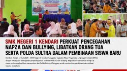 SMK Negeri 1 Kendari Perkuat Pencegahan NAPZA dan Bullying, Libatkan Orang Tua serta Polda Sultra dalam Pembinaan Siswa Baru