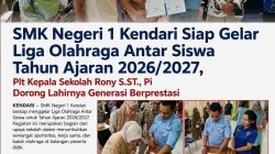 SMK Negeri 1 Kendari Siap Gelar Liga Olahraga Antar Siswa Tahun Ajaran 2026/2027, Plt Kepala Sekolah Rony S.ST., Pi Dorong Lahirnya Generasi Berprestasi