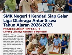SMK Negeri 1 Kendari Siap Gelar Liga Olahraga Antar Siswa Tahun Ajaran 2026/2027, Plt Kepala Sekolah Rony S.ST., Pi Dorong Lahirnya Generasi Berprestasi