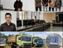 Tarik Paksa Dump Truck di Jalan, Debitur Persoalkan BFI Finance Buta hukum hingga Berujung Adu mulut RDP DPRD Kendari