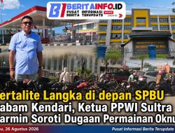 Pertalite Langka di depan SPBU Rabam Kendari, Ketua PPWI Sultra Karmin Soroti Dugaan Permainan Oknum