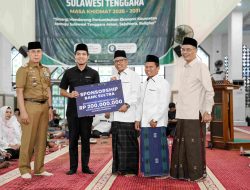 Perkuat Sinergi Bersama Ulama, Bank Sultra Dukung Operasional MUI Sultra Lewat Bantuan Senilai Rp200 Juta