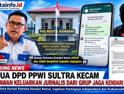 Ketua DPD PPWI Sultra Kecam Wartawan Kendarikini.com keluarkan jurnalis dari grup jaga kendari